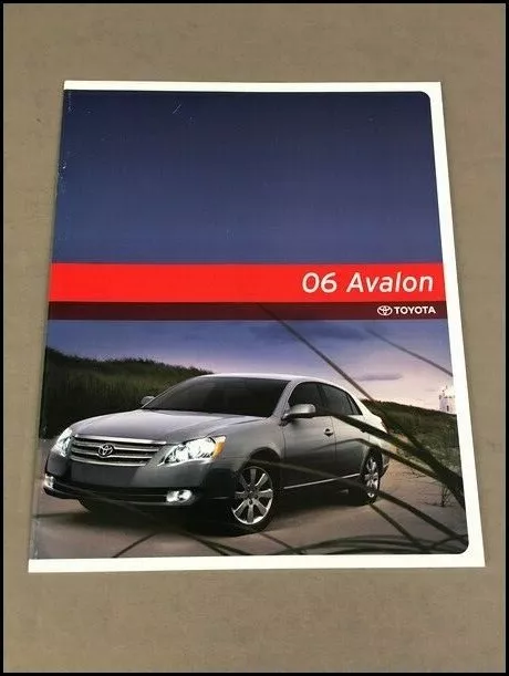 2006 Toyota Avalon 24-page Original Car Sales Brochure Catalog