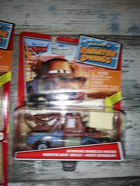 promo 1 voitures cars disney pixar metal mattel 1/55