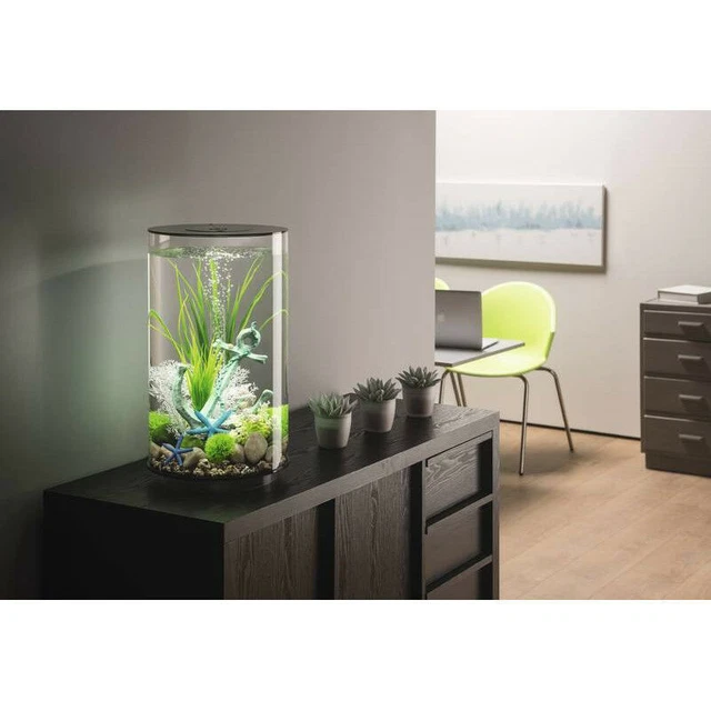 Oase BiOrb Tube 30 Aquarium Fish Tank MCR LED Lighting Filter Black / White 30L 2