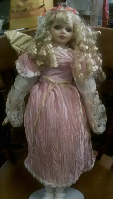 19" The Broadway Collection Porcelain Angel Doll