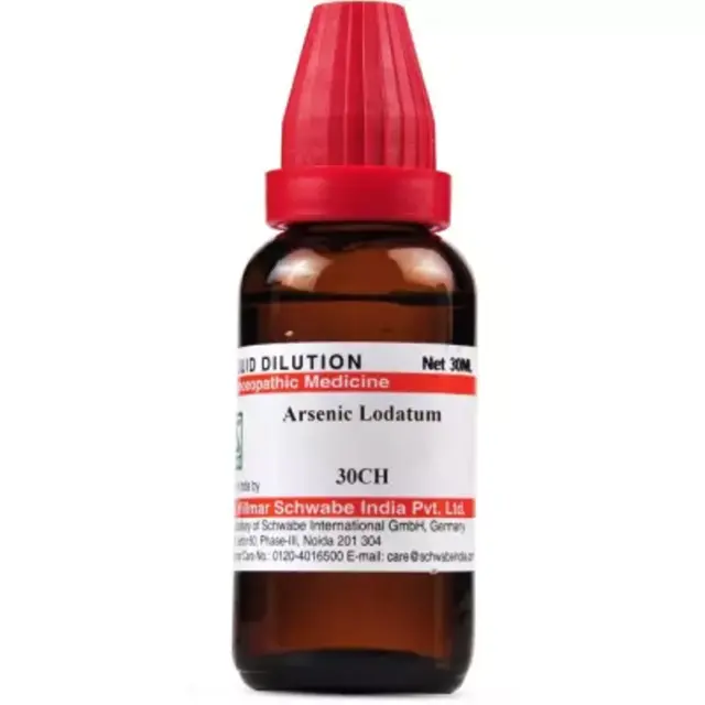 Willmar Schwabe India Arse Iodatum (30 ml) 100% homeopático