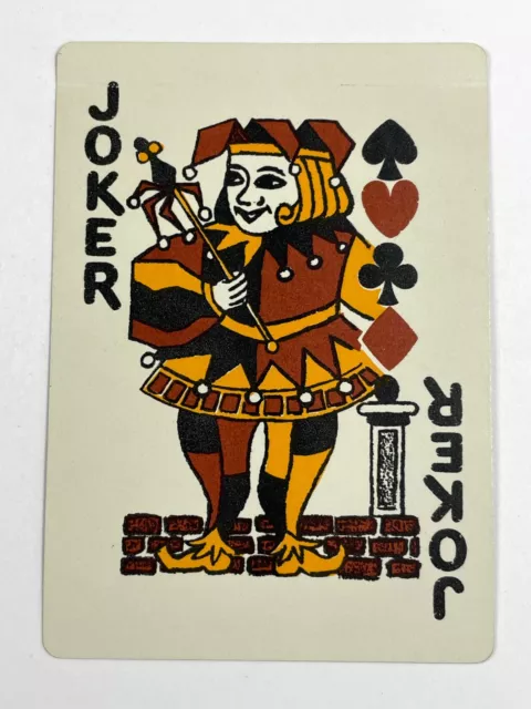 JOKER One Single Swap Playing Card Artistic Jack Daniels Old No. 7 Wide Jester