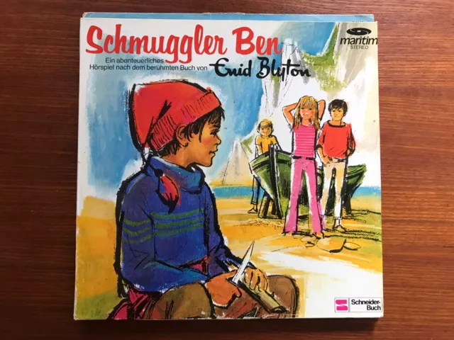 Schmuggler Ben - Enid Blyton - 12" Vinyl Album - Selten ? / Rar