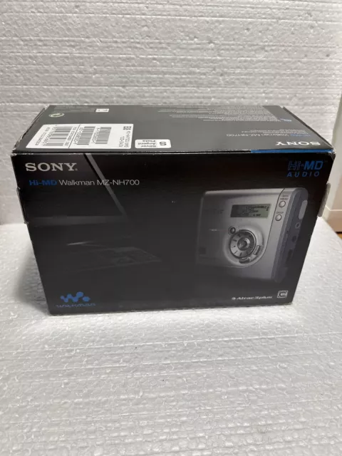 Sony Hi-MD MiniDisc Walkman - Silver (MZ-NH700)