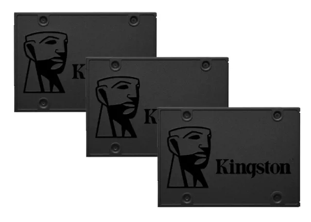 KINGSTON SSD 480GB 240GB 120GB 2.5" SATA III 3 A400 Solid State Drive 500MBs LOT