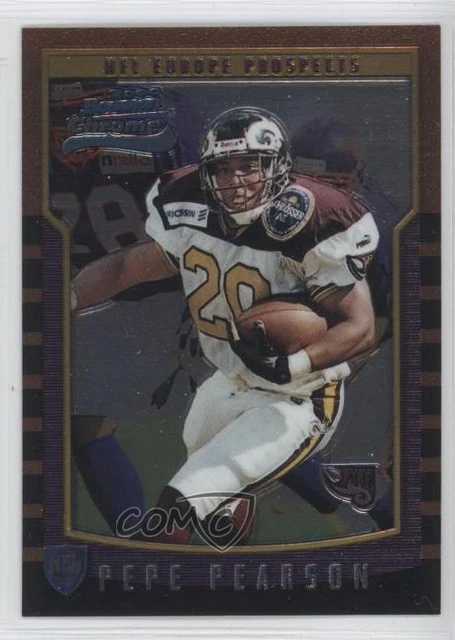 2000 Bowman Chrome NFL Europe Prospects Pepe Pearson #142 Rookie RC