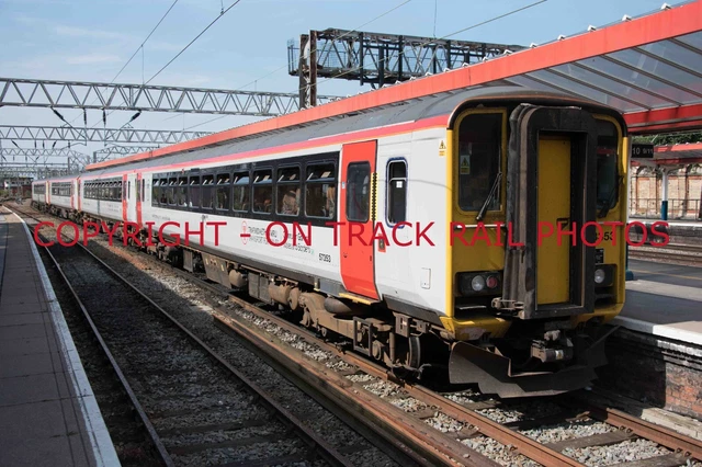 R153 Rly UK RAILWAY PHOTOGRAPH Of Class 153 Dmu 153353. Rmdmu2Nd-266 £1.70 ...