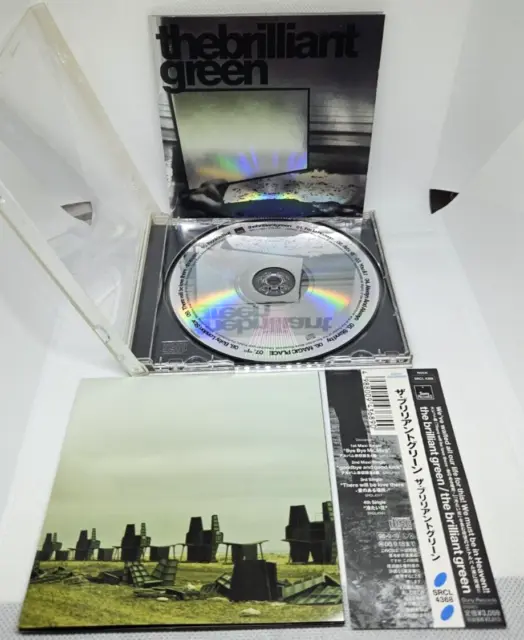 The Brilliant Green 1st Album S/T CD SRCL 4368 w/OBI,Poster Tomoko Kawase 1998