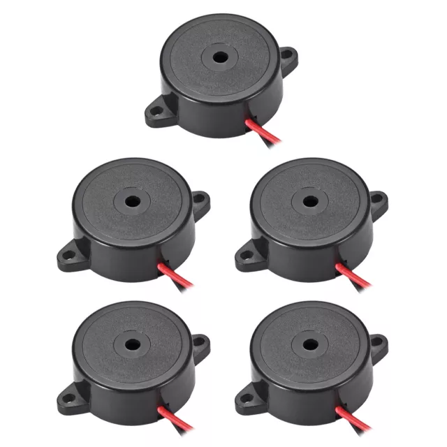 5Pcs DC3-24V Active Electronic Buzzer Continuous Beep Speaker with 2.8mm Hole