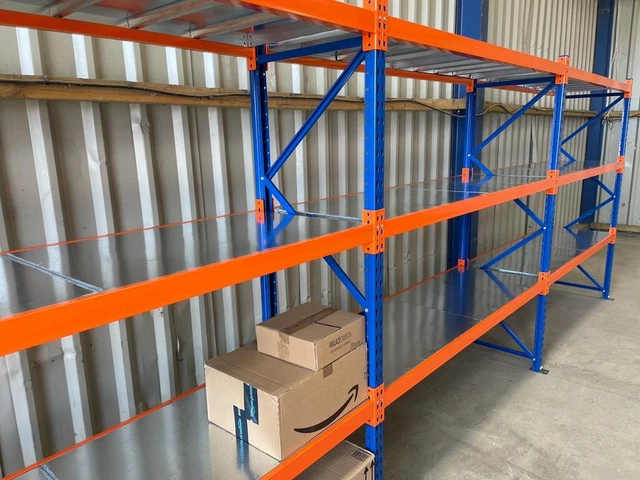 EXCEL MINILOCK STORAGE SYSTEM LONGSPAN RACKING NEW SHELVING BAY ...