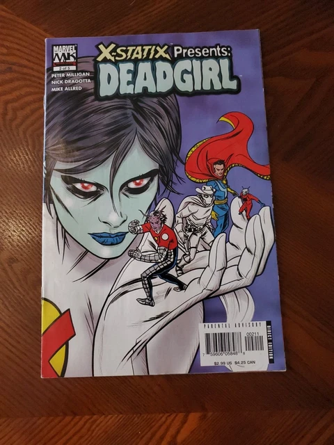 Marvel M.k X-Statix Presents Deadgirl Full Set (Lot-320) 3