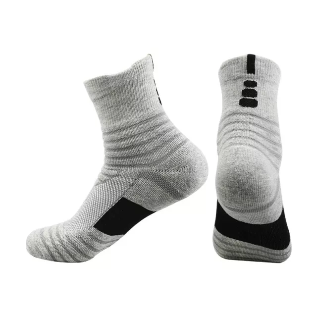 Men Anti-slip Football Socks Women Sport Socks Breathable Deodorous Socks BAZ