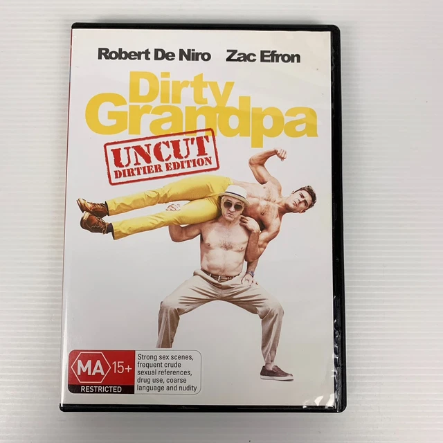DIRTY GRANDPA (DVD, 2016) Robert De Niro Zac Efron Region 4 $5.75 ...