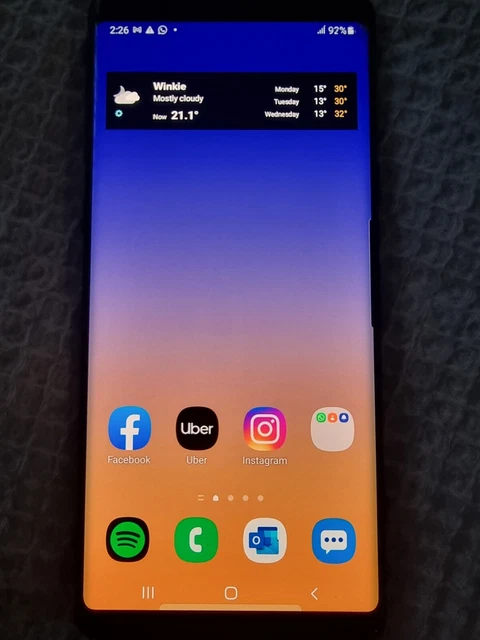 SAMSUNG GALAXY NOTE9 SM N GB Midnight Black Dual SIM