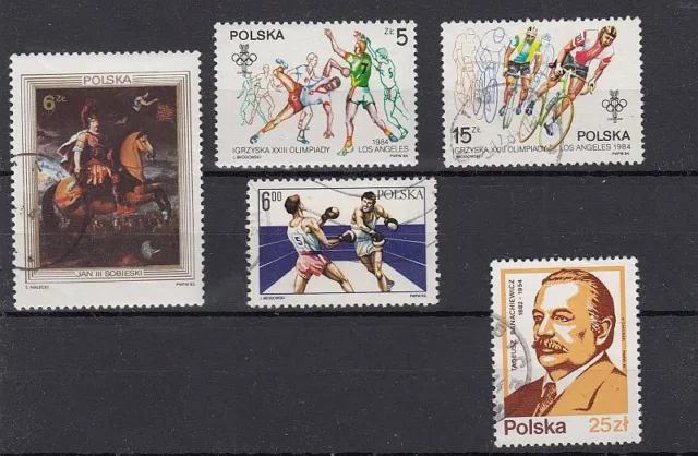 Polen Briefmarken gestempelt