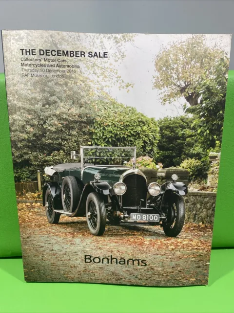 Bonhams The December Classic Car Automobilia Auction Sale Catalogue 2015