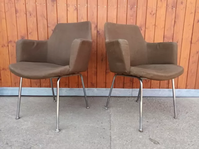Sessel Vintage Easy Chair Armlehnstuhl Egon Eiermann Danish 60er Stuhl W+S 1/2
