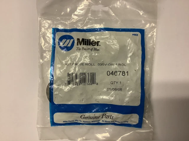 Miller Electric 035 V Drive roll kit P/N 046781