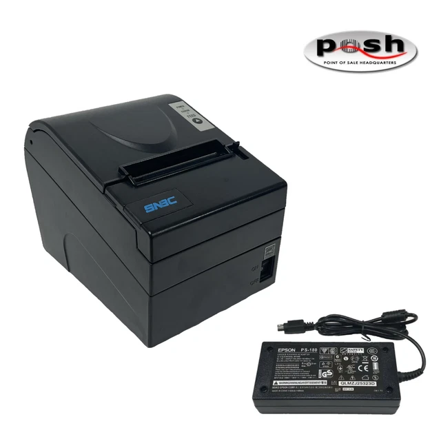 SNBC BTP2002NP THERMAL POS Receipt Printer w/ Power Supply And All