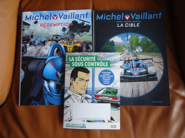 BD Michel Vaillant Rédemption - Édition Publicitaire Sécuritest, Numérotée Et Signée (2024)