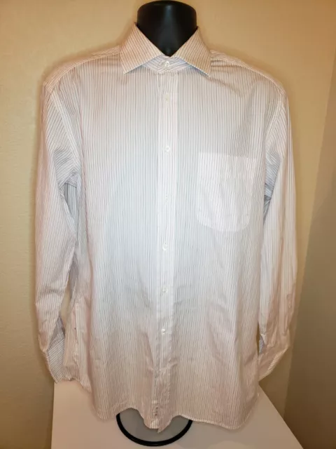 $300 Van Laack Royal Dress Shirt Size 40/15¾
