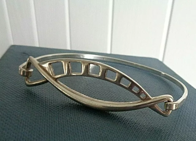 Argent Sterling Écossais Mackintosh Bracelet H/M 2002 Carrick Bijoux