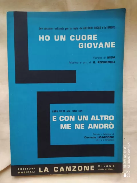 ANTONIO COCCO e le OMBRE "HO UN CUORE GIOVANE" - ANNA SILVA "E CON UN ALTRO ME N