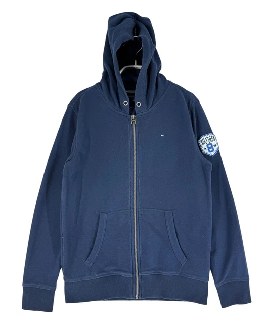 Sweat à Capuche Okaidi Garçon 4 Ans - Rayures Bleues, Zippé Coton