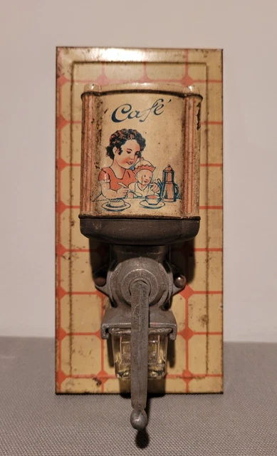 Jouet Ancien : Moulin Musical En Tôle Lithographiée Des Années 50 – Enfantina