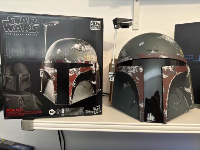 Star Wars The Black Series Boba Fett Elektronischer Helm Cosplay Episode V