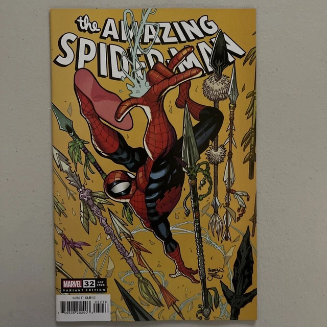 AMAZING SPIDER-MAN #32 Patrick GLEASON 1:25 VARIANT MARVEL COMICS  NM+