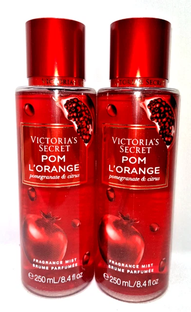2 POM L'ORANGE Victoria's Secret Fragrance Mist 8,4 oz