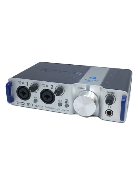Zoom / Convertisseur Audio/Tac-2R / Thunderbolt Audio Interface / 2 IN Sortie