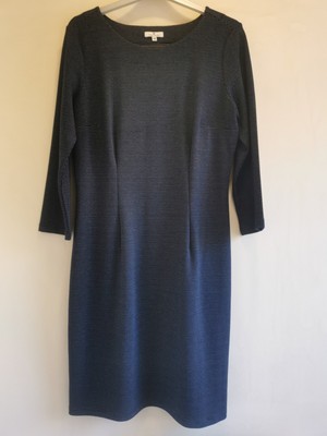 TOM TAILOR Navy dress with white spots Size 14UK / 38