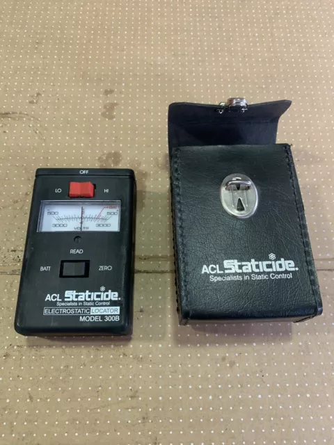 Acl Staticide Model 300 Staticide Electrostatic Locator Meter Precision