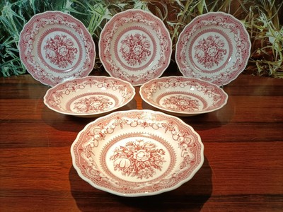 Ceramica Viola Price And Kensington Berry 6-Cup Tradizionale in gres fine teiera 