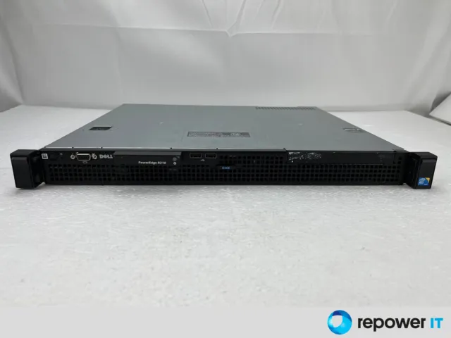 DELL R210 1U Server Xeon 4-Core X3430 2,40 GHz CPU 8GB ECC RAM 2 x 3,5" BAYs