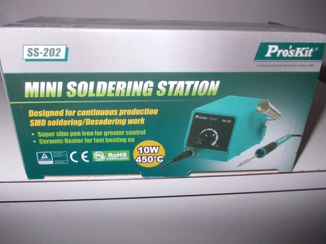 STAZIONE SALDANTE MINI 10w Pro'sKit SS-202 NUOVA!!!