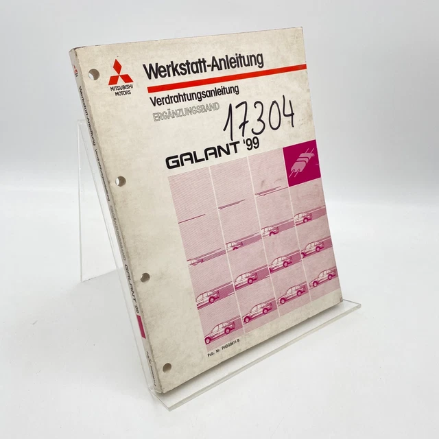 ++ Mitsubishi / Galant / 1999 / istruzioni di cablaggio / supplemento / elettrico ++