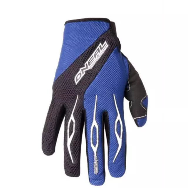 ONeal MX MTB Handschuhe Blau Moto Cross Motorrad Enduro Fahrrad Mountainbike ATV