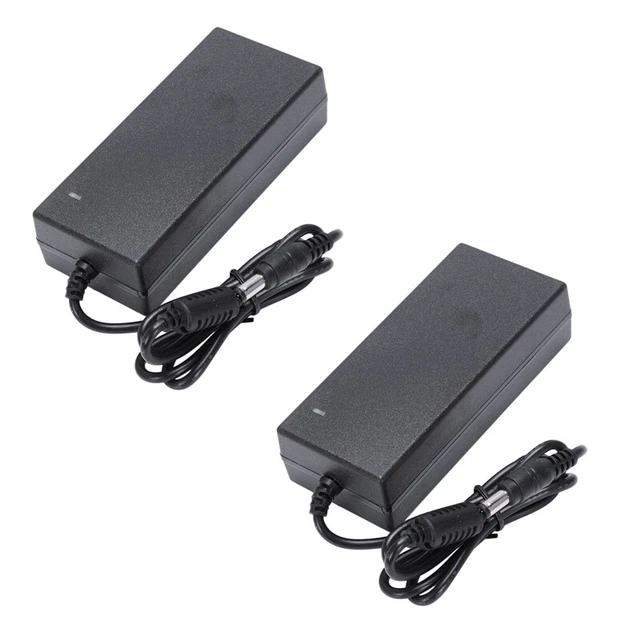 2x 72 Watts 12V 6A 5.5x2.5mm AC/DC Power Supply Adapter Great for LED M5U3