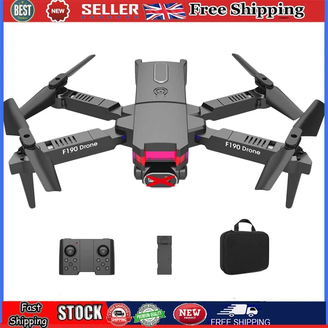 Avión de retención de altitud de radiocontrol WL/RC F190 FPV con batería (negro)