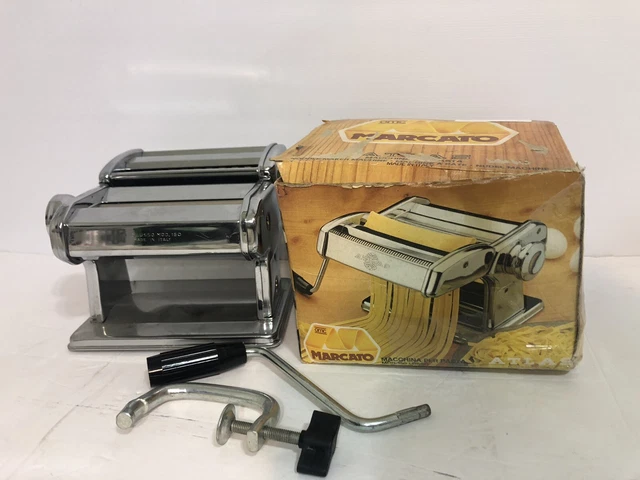 MARCATO Atlas 150 Set Dough Sheeter Pasta Maker Lasagne Ravioli - Made In Italy