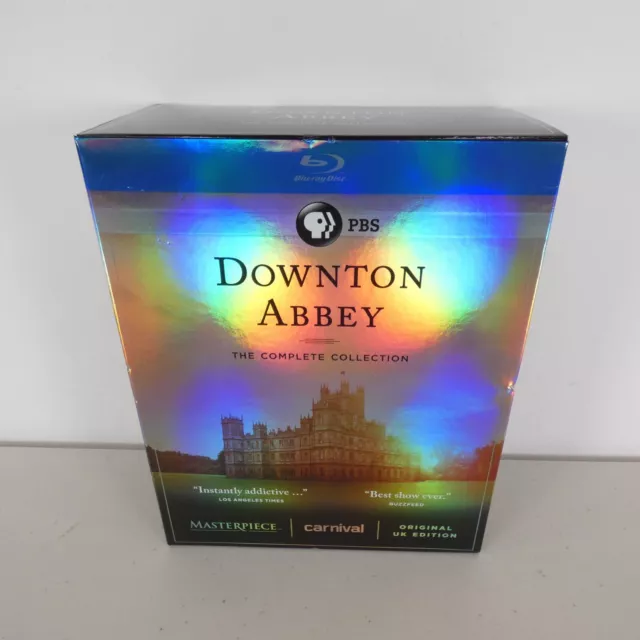 Downton Abbey: The Complete Collection (Blu-Ray , 2016, 21-Disc Set) Season 1-6