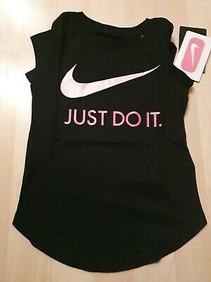 Nike Black And Pink Tshirt Girls Age 3-4