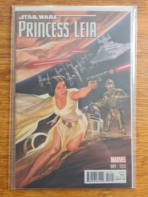 Star Wars: Prinzessin Leia #1 - 1:50 Alex Ross Variante - Marvel Comics - SELTEN