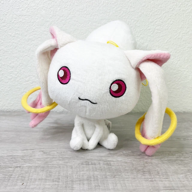 Puella Magi Madoka Magica Kyubey Kutakuta Plush 9”