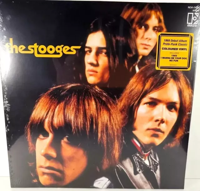 The Stooges The Stooges limitiert klar wirbeln LP Album Vinyl Schallplatte Import US 2016