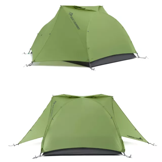 Sea To Summit Telos TR2 Bikepacking Ultralight 2 Person Tent | Green 2