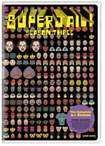 Superjail!: Season Three [New DVD] Ac-3/Dolby Digital, Dolby, Eco Amaray Case,